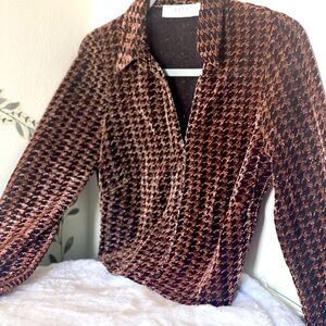 ASTR label women’s crop shirt